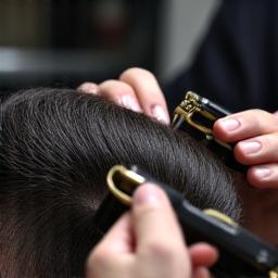 Precision Haircut service at BarberCraft